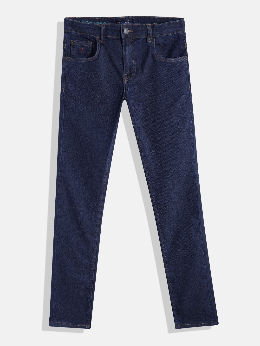 

Indian Terrain Boys Stretchable Jeans, Blue