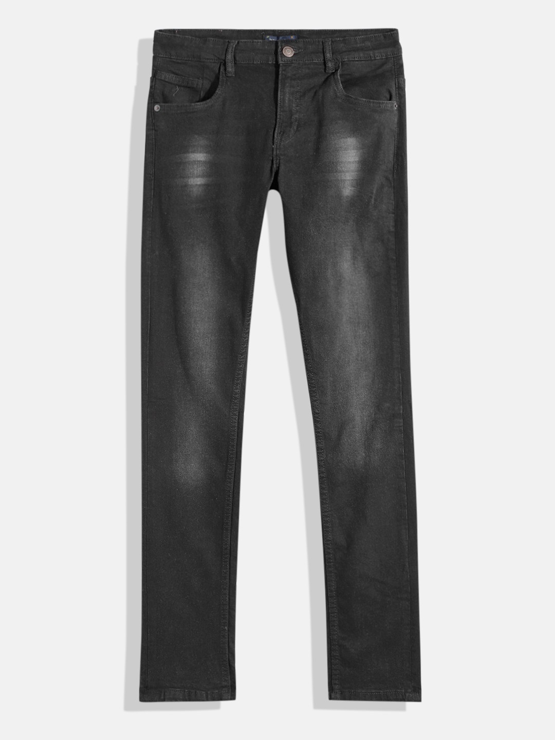 

Indian Terrain Boys Stretchable Jeans, Black