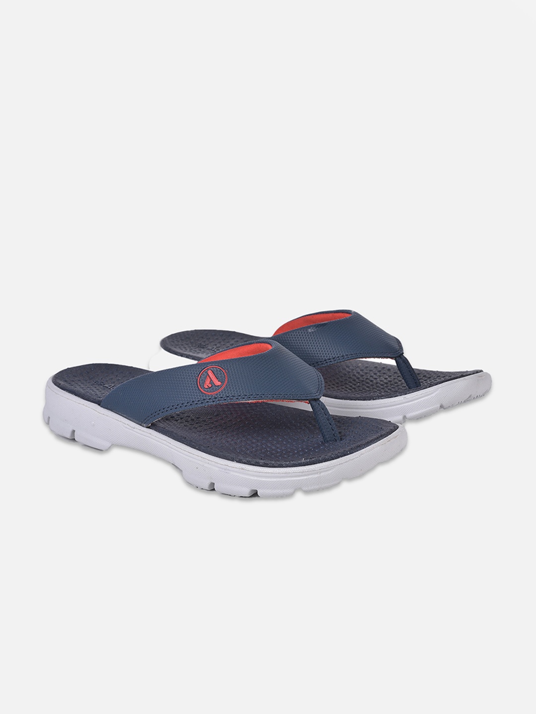 

Aqualite Men Blue & White Thong Flip-Flops