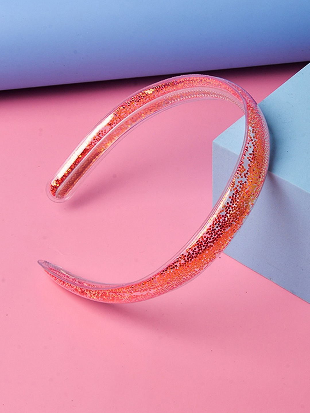 

POPLINS Girls Peach-Coloured Embellished Hairband