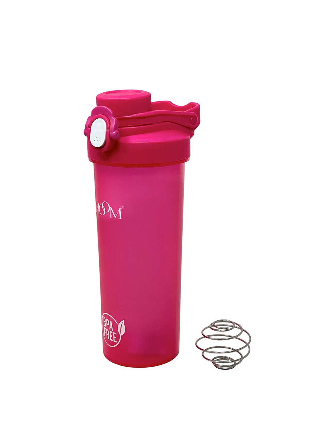 

HOOM Pink Printed Plastic Shaker Bottle Bottle 750 ML