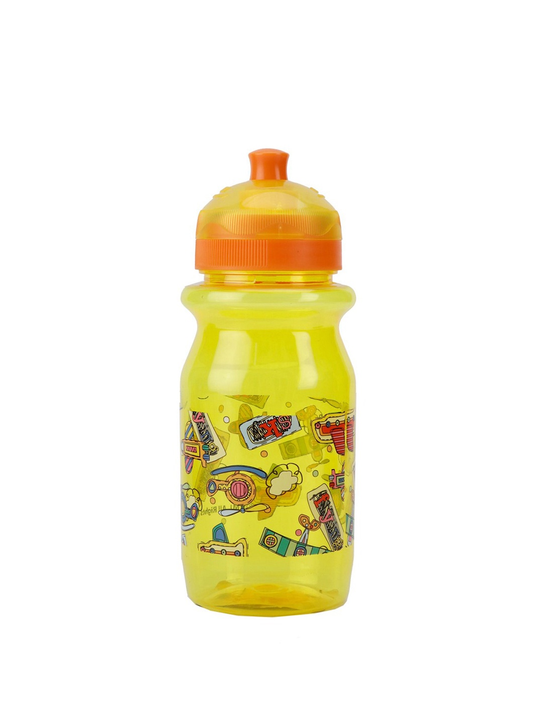 

HOOM Kids Yellow Printed Leak Proof 400 ML Sipper