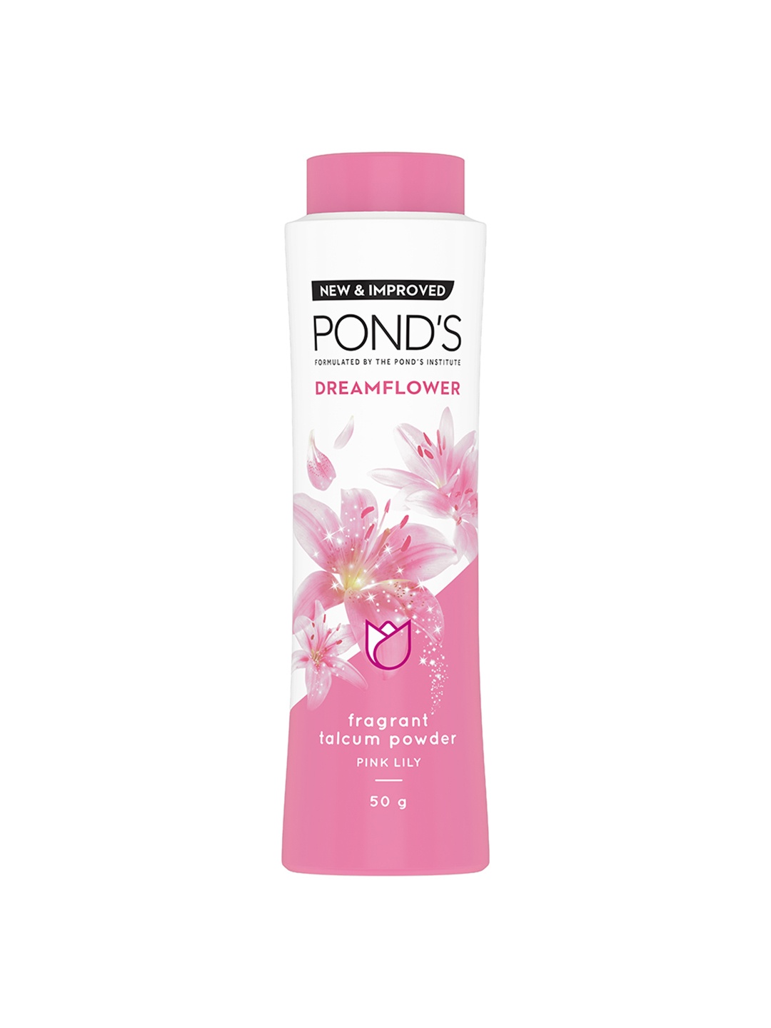 Ponds Dreamflower Fragrant Talcum Powder with Pink Lily