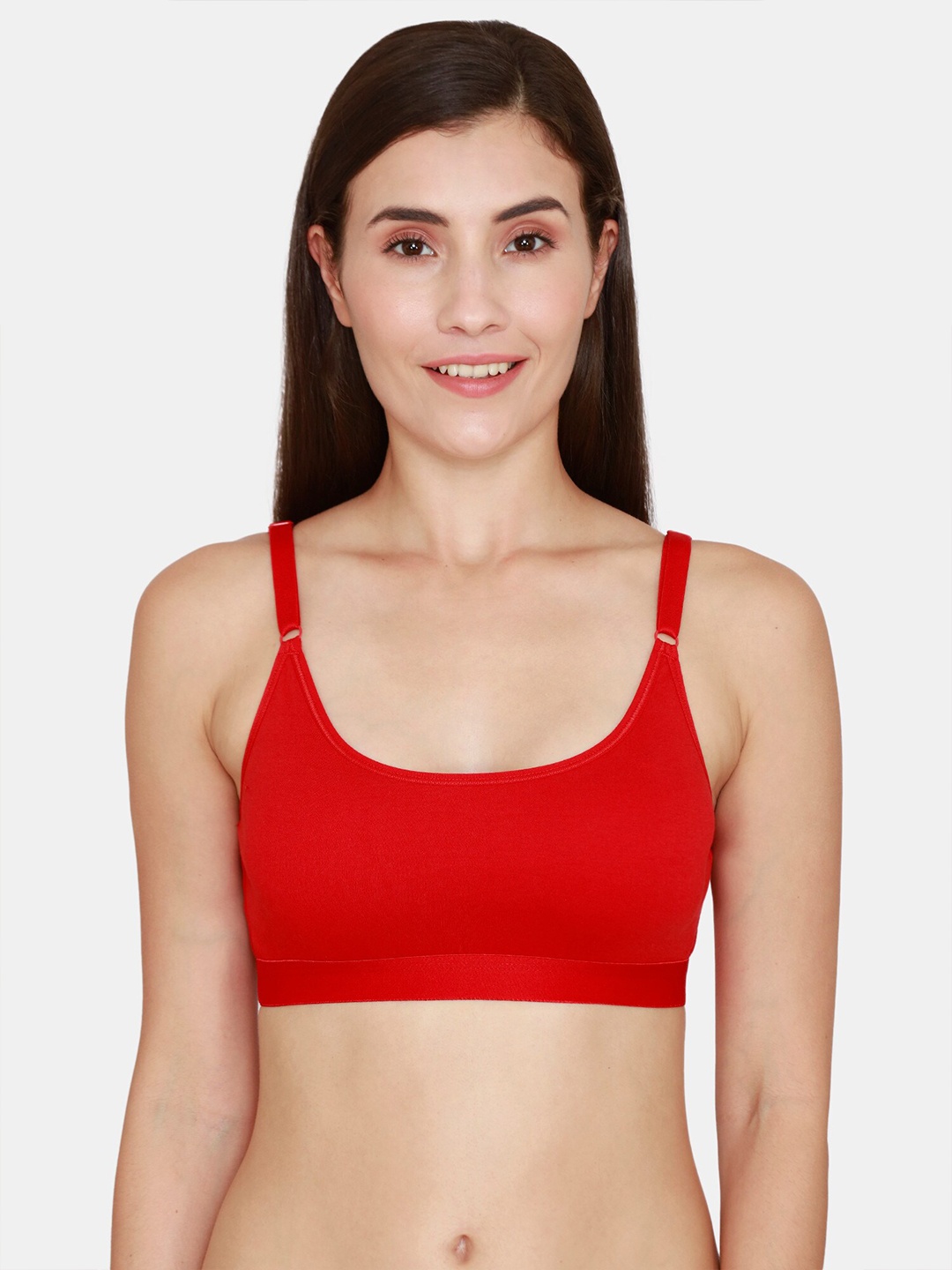 

Coucou by Zivame Red Pure Cotton Everyday Bra