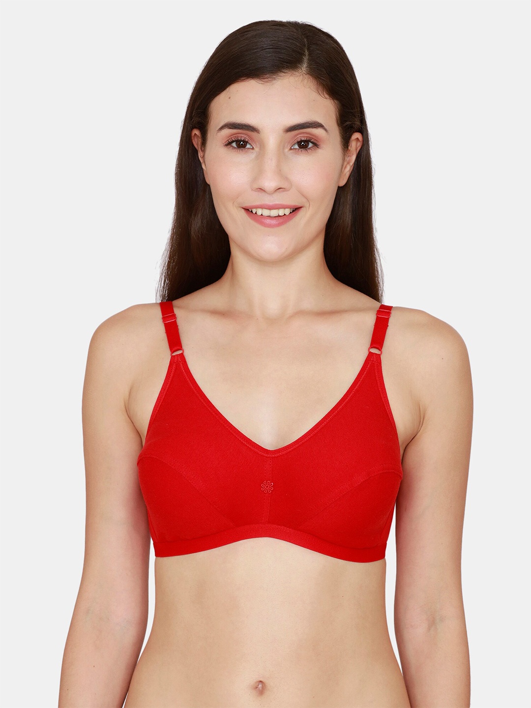 

Coucou by Zivame Red Pure Cotton Bra