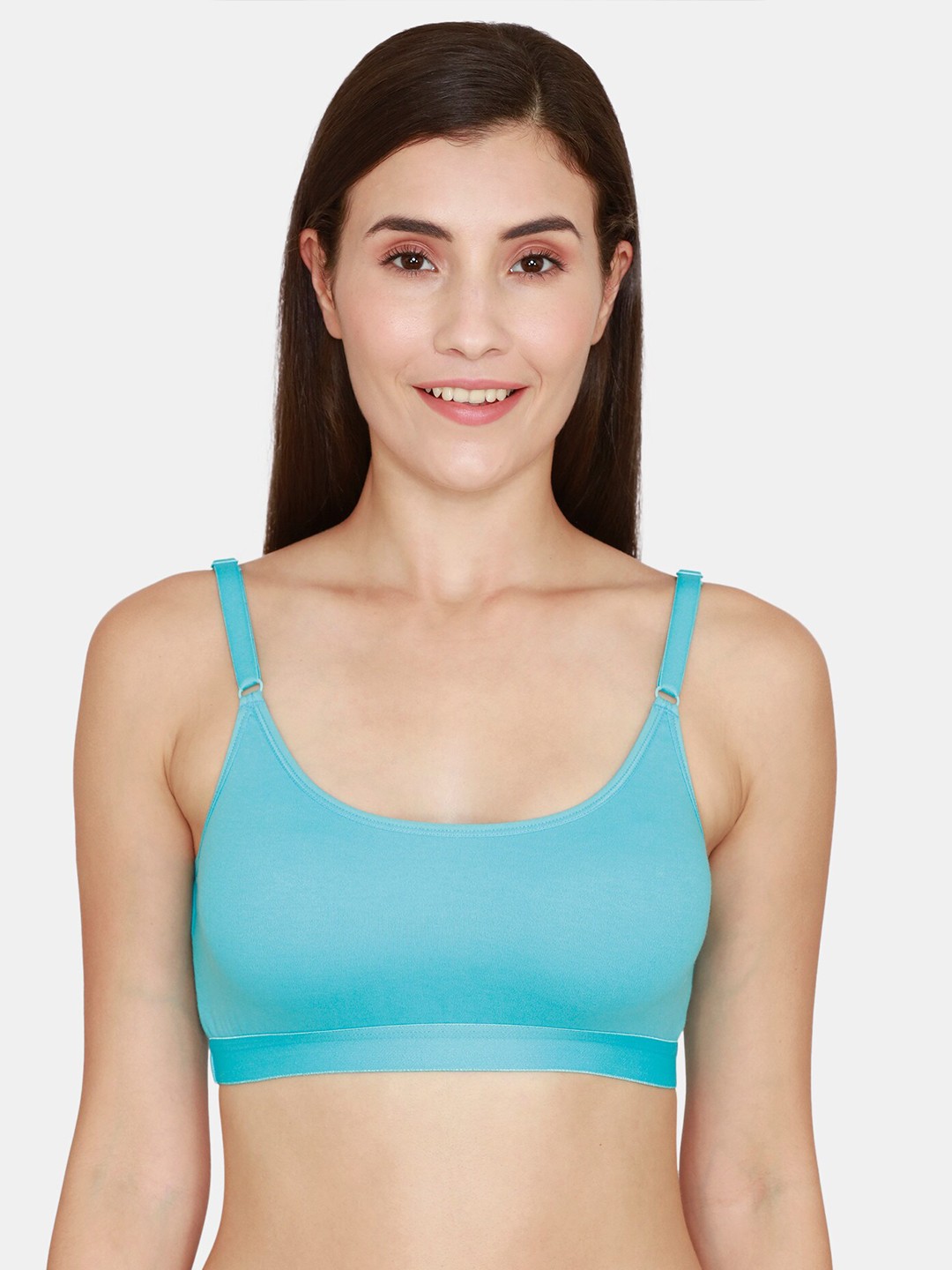 

Coucou by Zivame Blue Solid Everyday Bra
