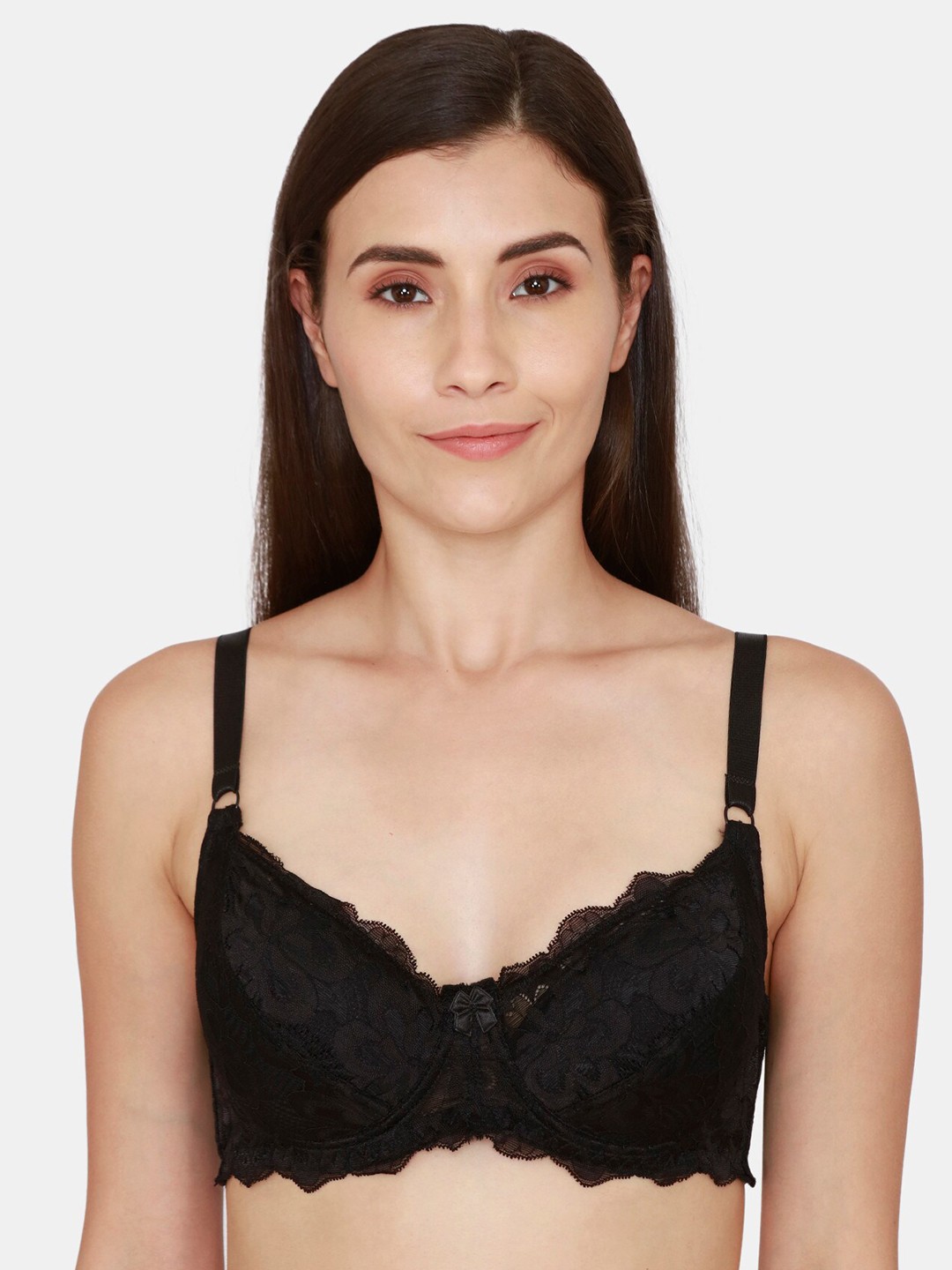 

Coucou by Zivame Black Bra Underwired Lightly Padded