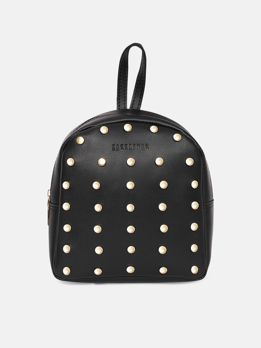 

SASSAFRAS Women Black Embellished Backpack