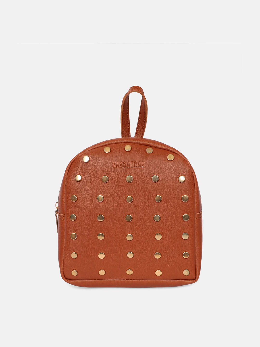 

SASSAFRAS Women Brown Embellished Backpack