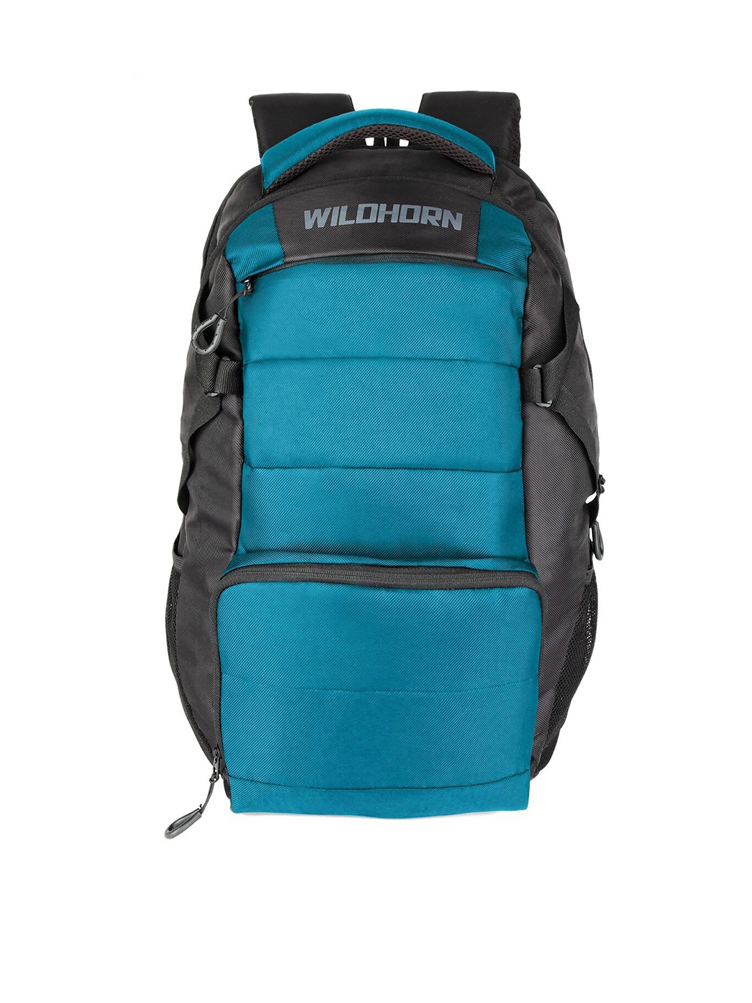 

WildHorn Unisex Blue Colourblocked 17 Inch Laptop Backpack with Compression Straps