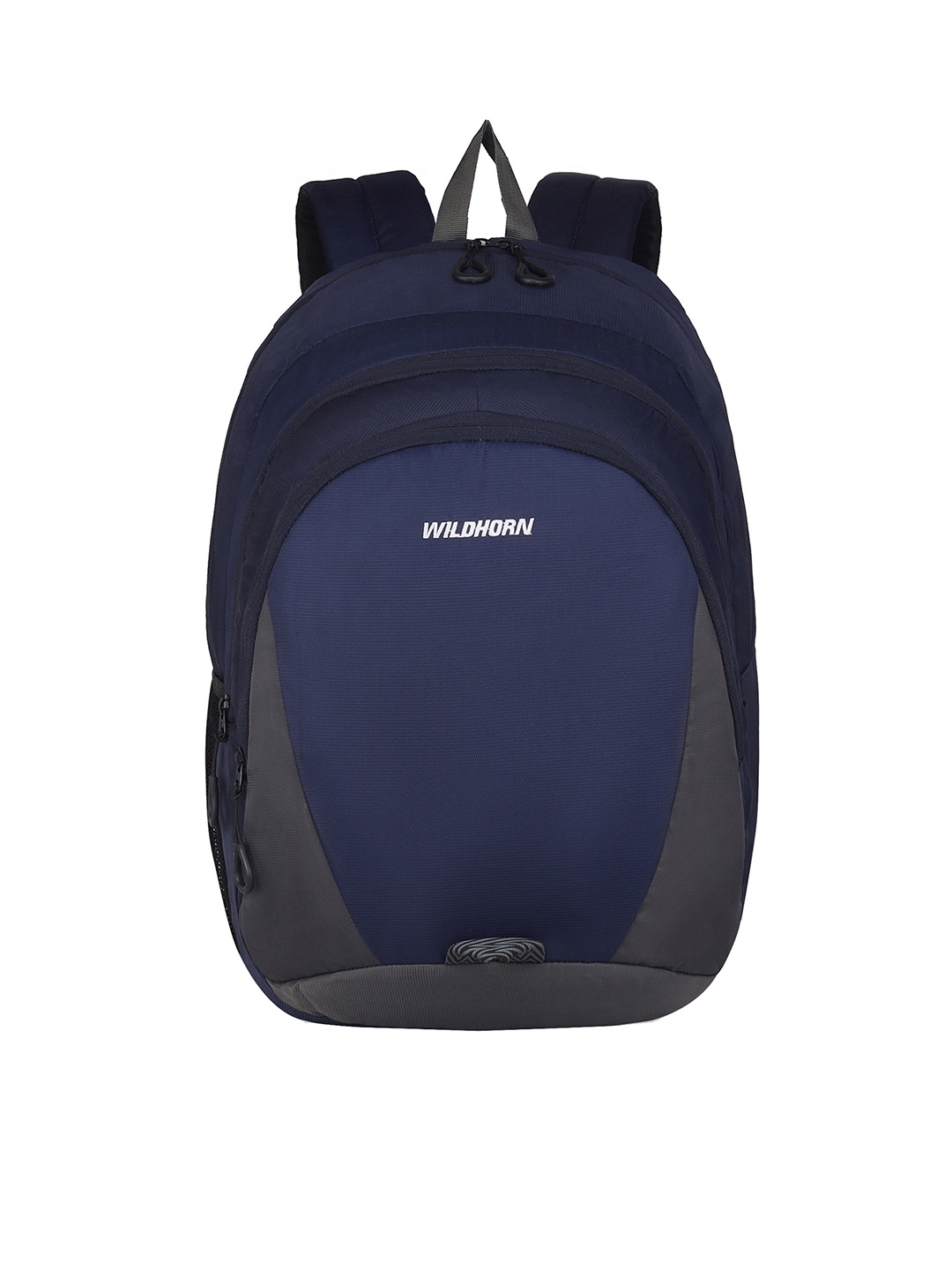 

WildHorn Unisex Blue & Grey Backpack with Compression Straps