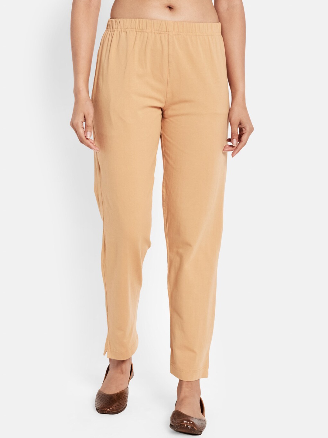 

Fabindia Women Beige Trousers