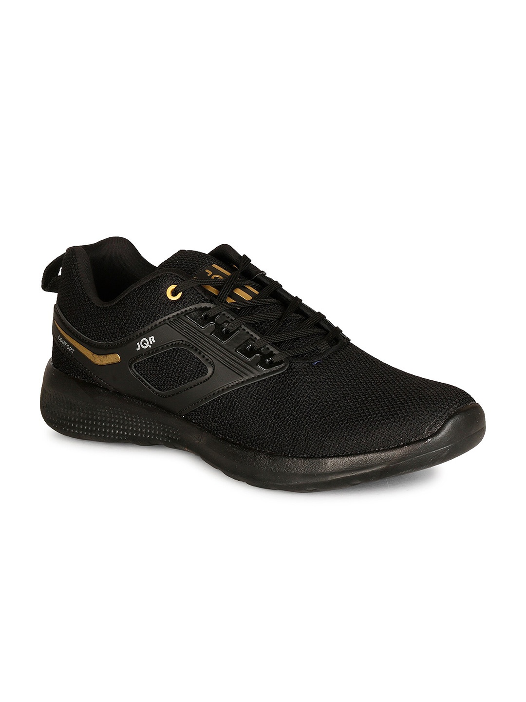 

JQR Men A-jio-431 Black Mesh Running Shoes