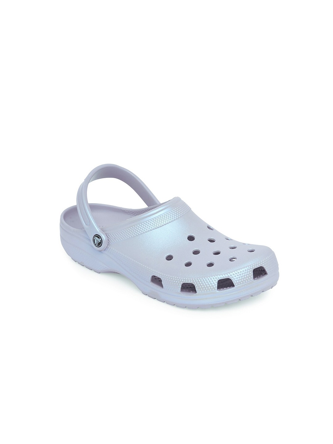 

Crocs Unisex Grey Solid Classic Clogs