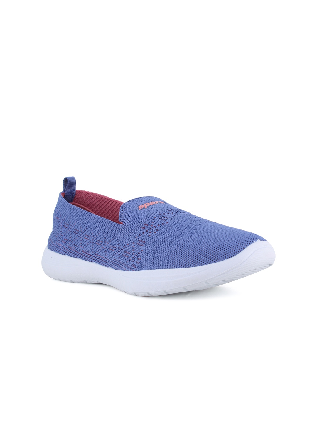 

Sparx Women Blue Woven Design Slip-On Sneakers