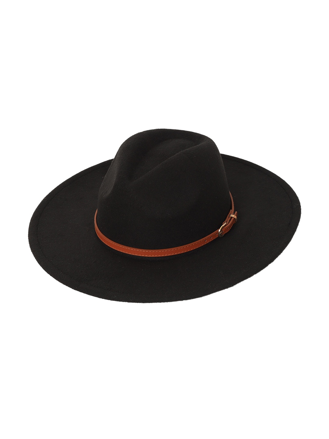 

FabSeasons Men Black Lightweight Vintage Cotton Fedora Cap
