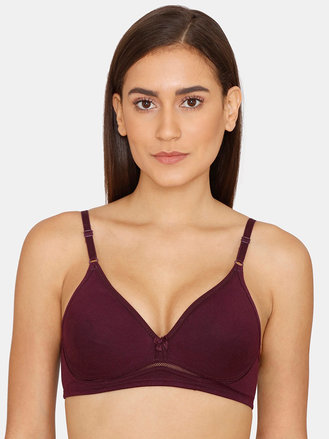 

Rosaline by Zivame Maroon T-shirt Bra