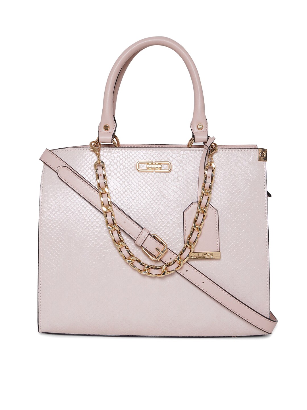 

ALDO Pink Animal Structured Handheld Bag