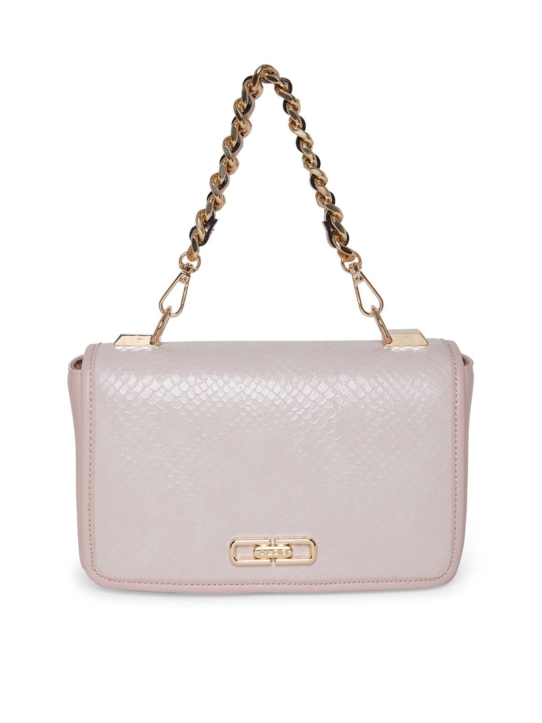 

ALDO Pink Structured Satchel with Quilted