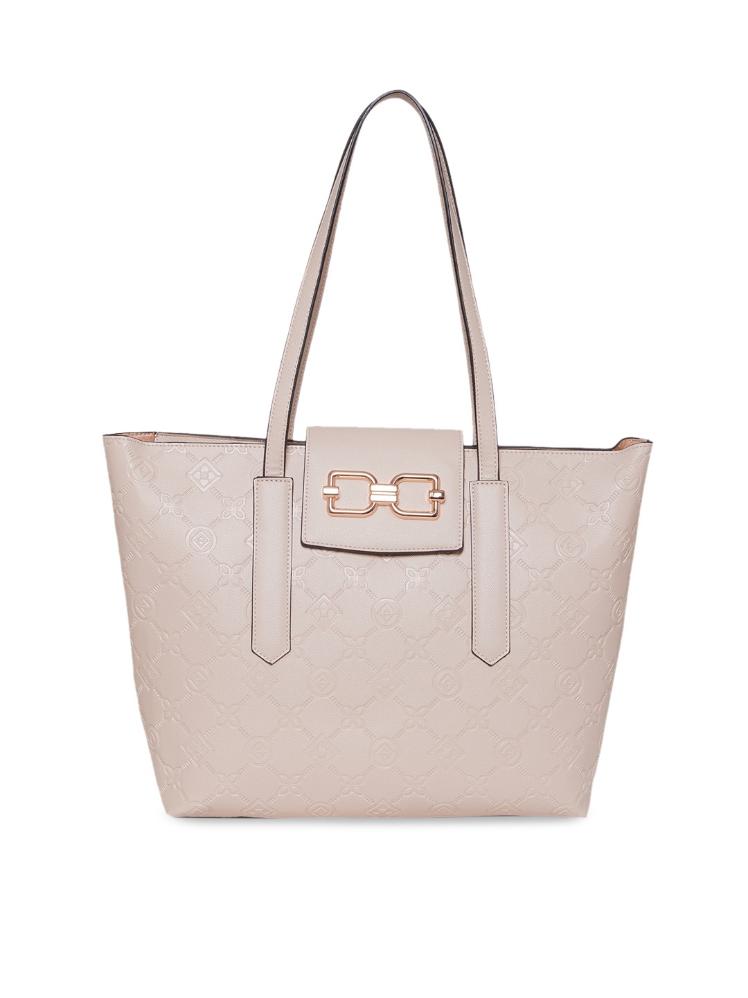 

ALDO Pink Textured Shopper Shoulder Bag