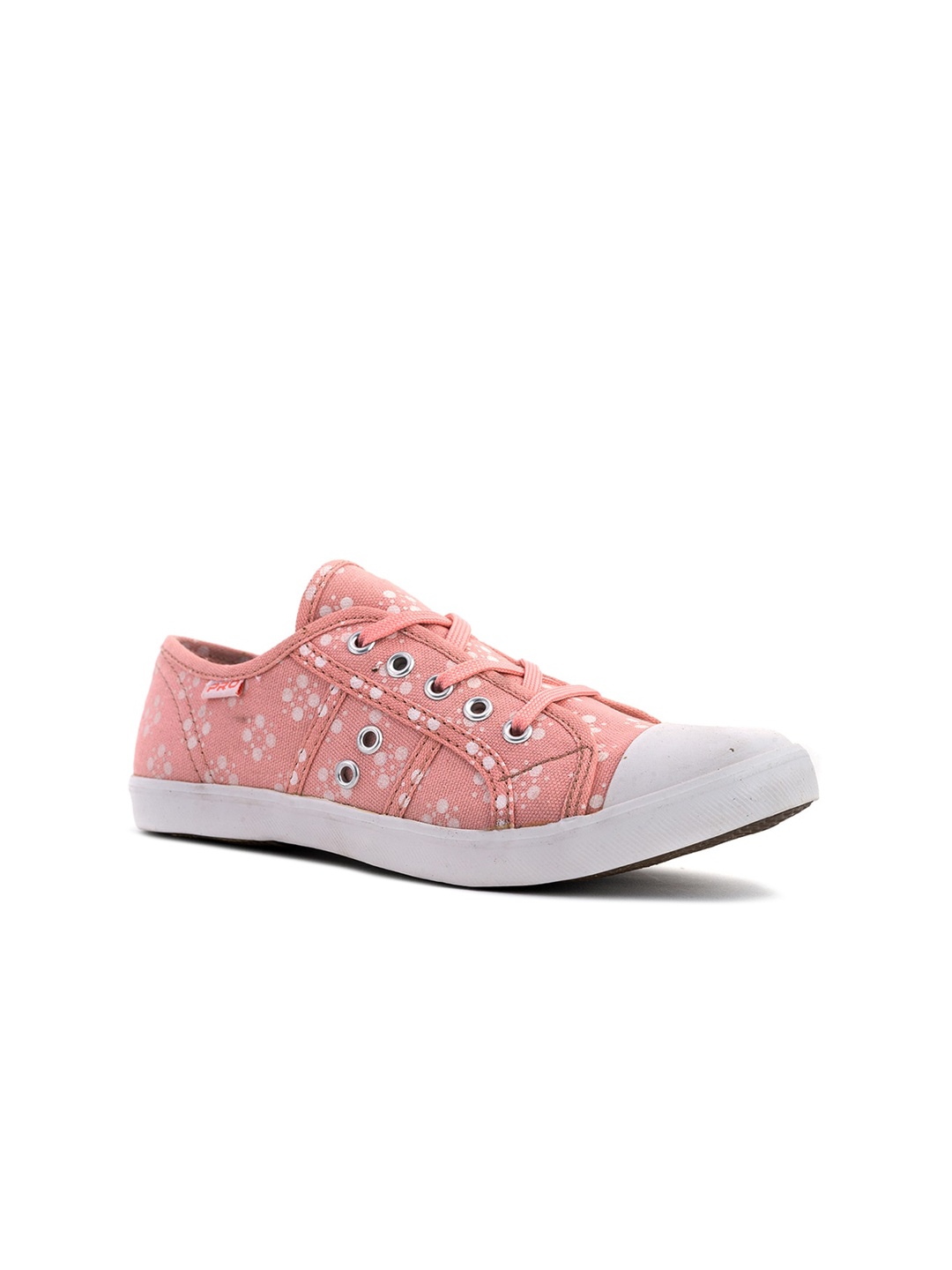 

Khadims Women Pink Printed Sneakers