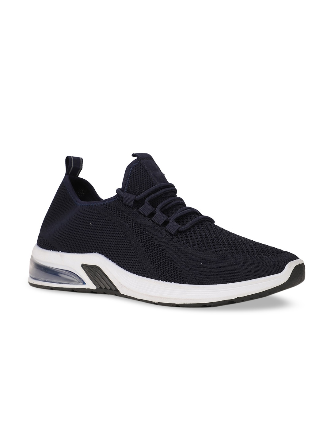 

North Star Men Navy Blue Woven Design Sneakers