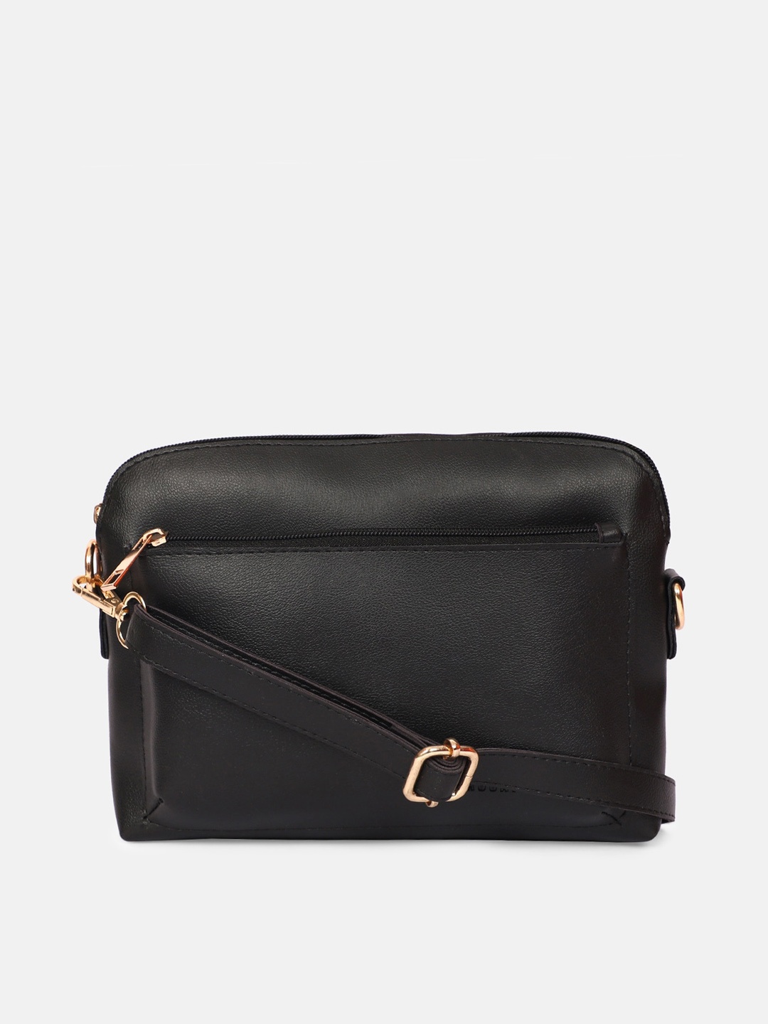 

SASSAFRAS Black Structured Sling Bag