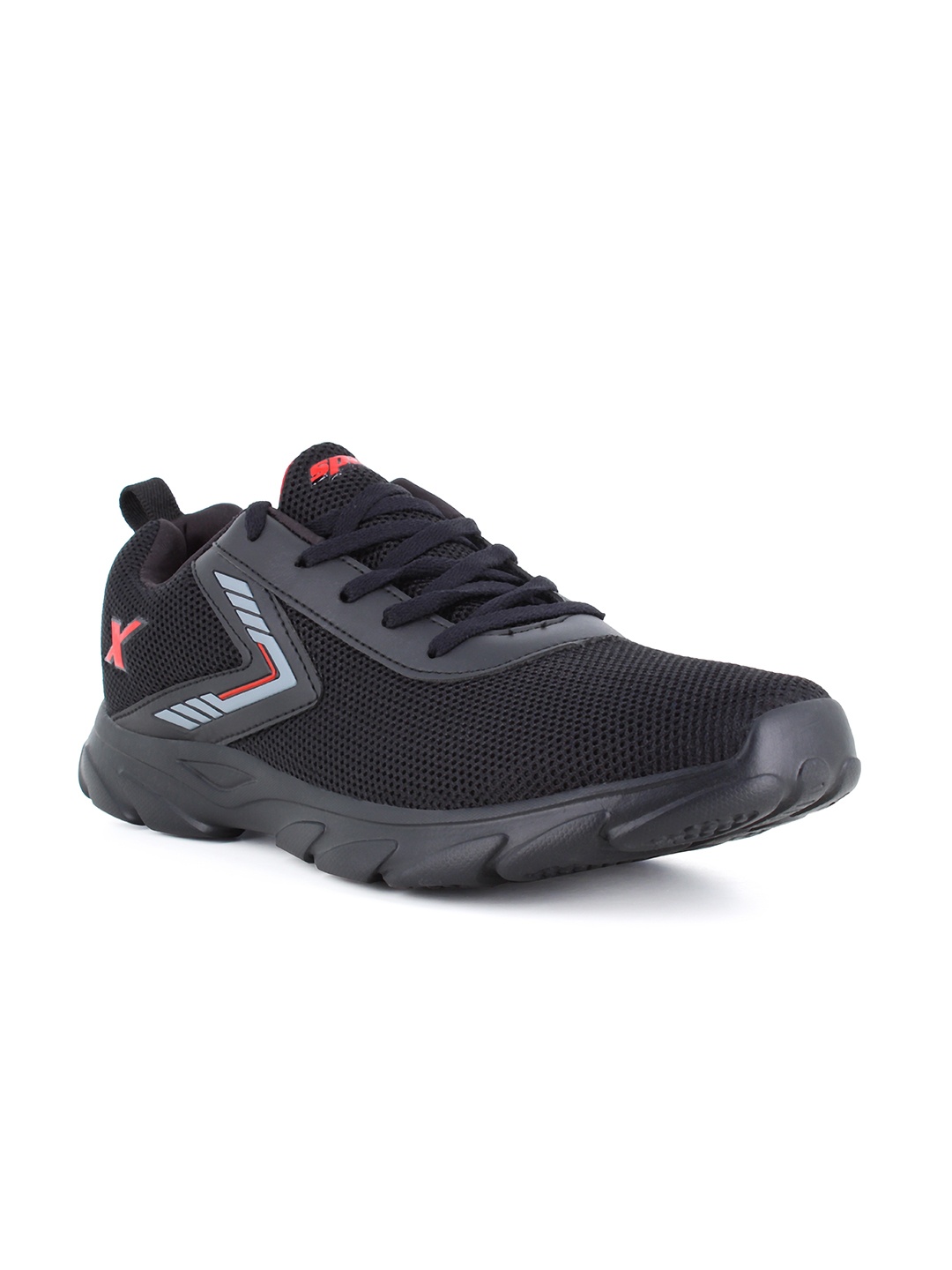 

Sparx Men Black Mesh Running Non-Marking Shoes