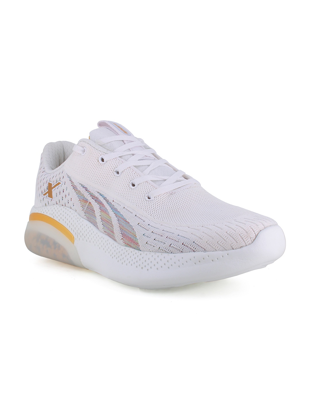 

Sparx Men White Mesh Running Non-Marking Shoes