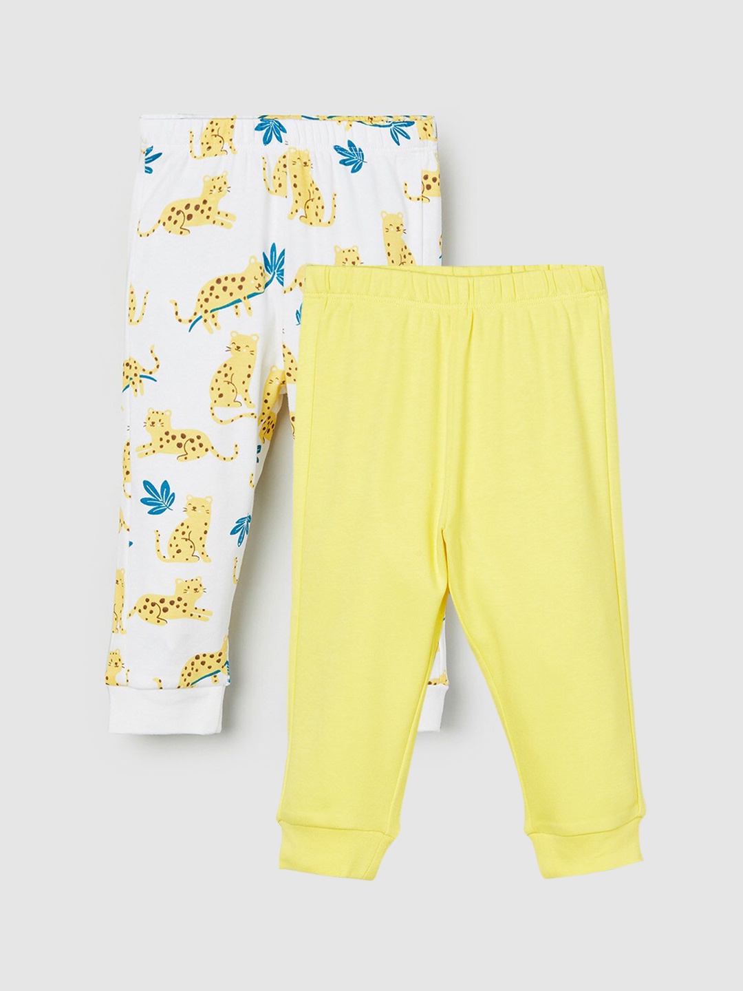 

max Infant Boys Multi Coloured Pack Of 2 Printed Cotton Lounge Joggers