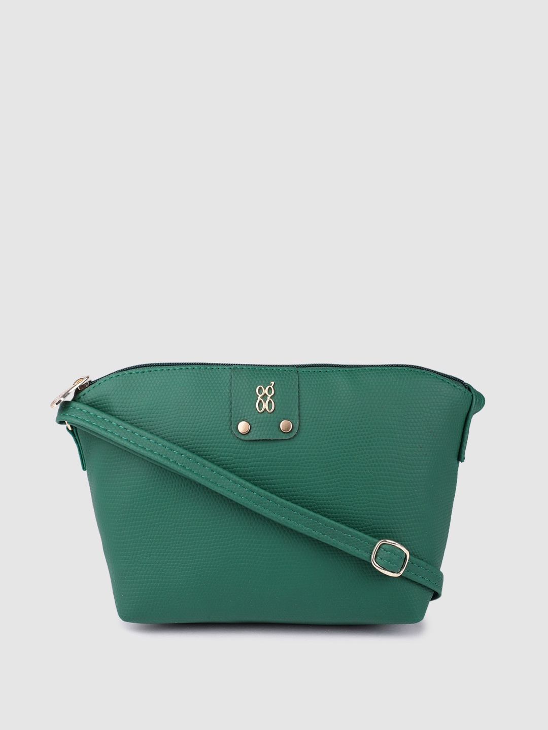

Baggit Green Textured Sling Bag