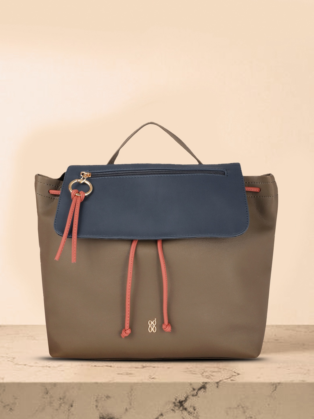 

Baggit Green Structured Satchel