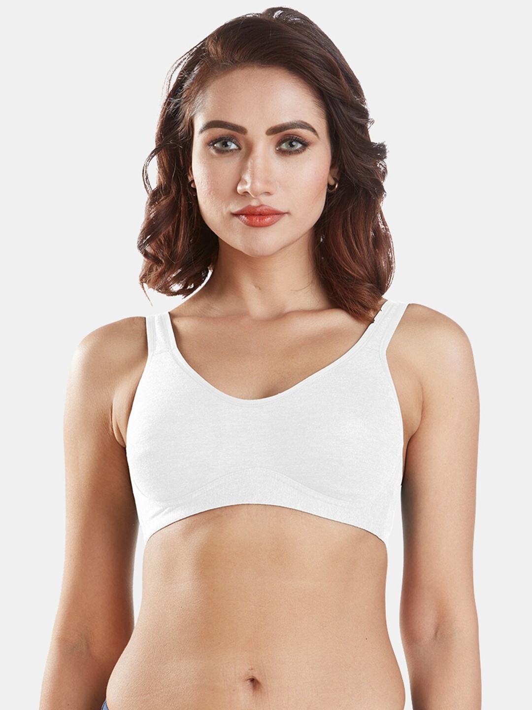 

Sonari White Seamless Minimizer Bra minimizerwhite32C