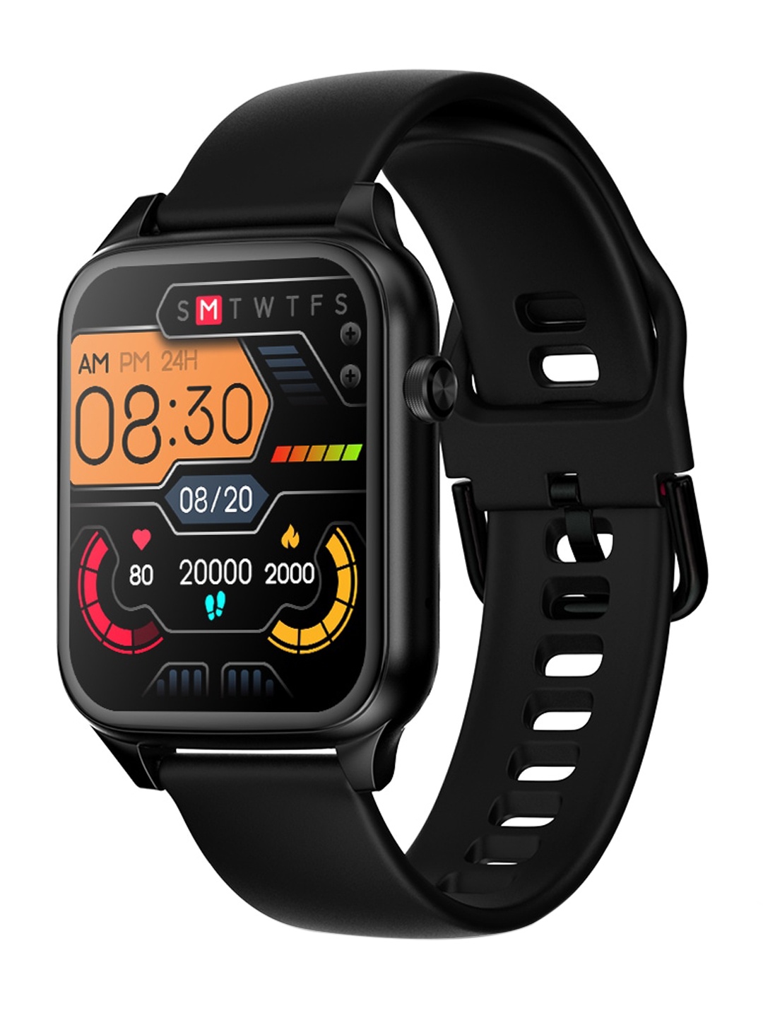 

molife Black Solid Sense 500 Pro 1.7Inch Bluetooth Calling with AI Assistances Smart Watch