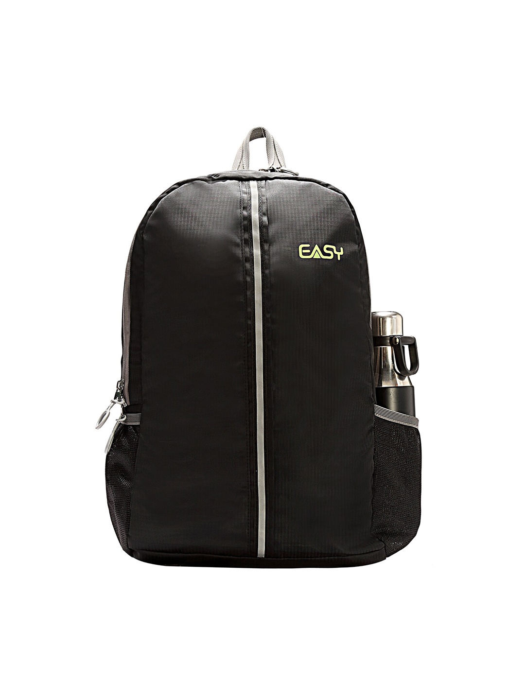 

EASY Unisex Black Solid Backpack