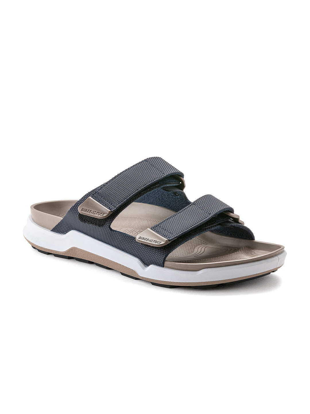 

Birkenstock Men Regular Width Blue Atacama Sliders