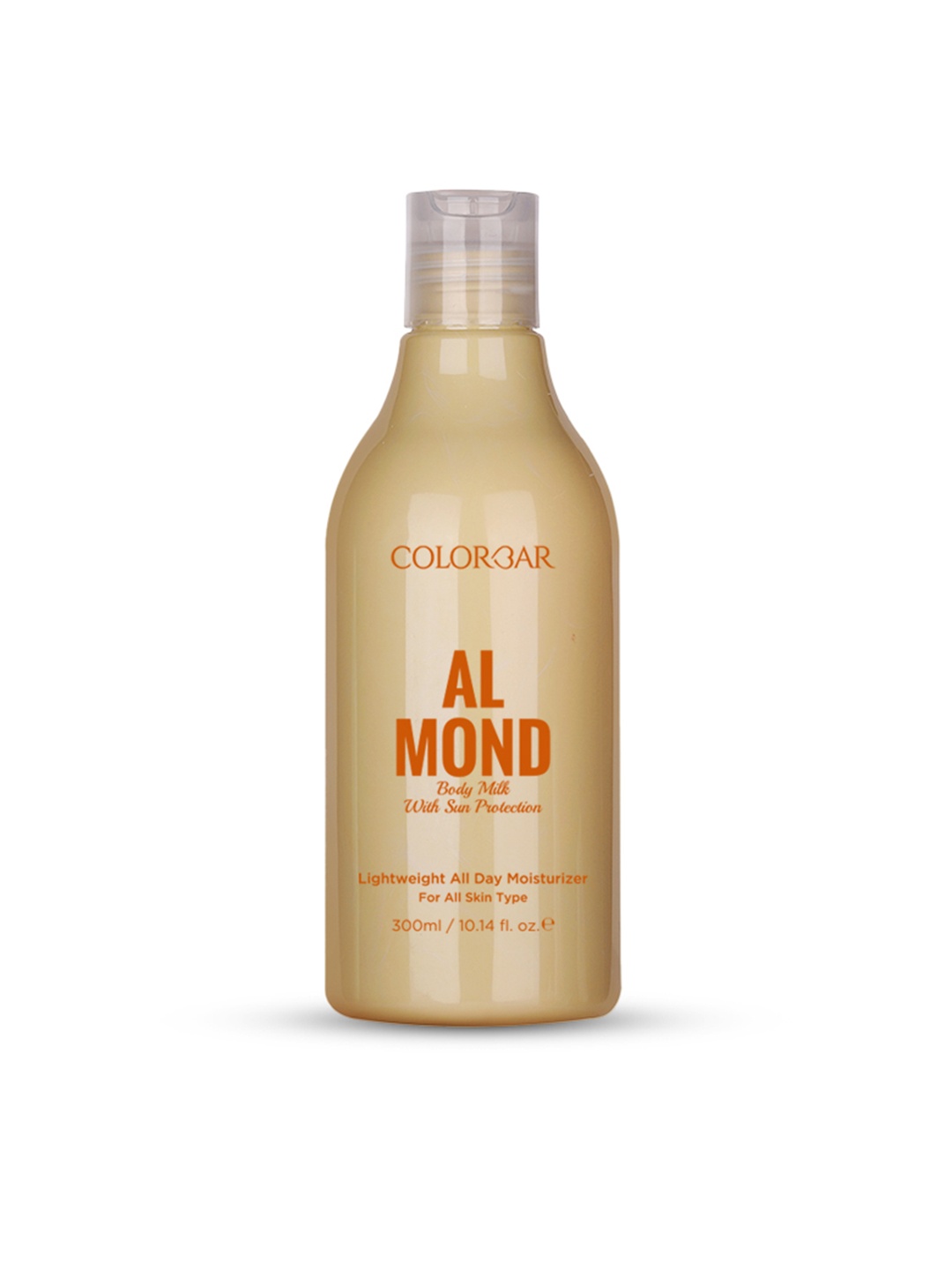 

Colorbar Lightweight Almond Body Milk with Sun Protection - 300 ml, Beige