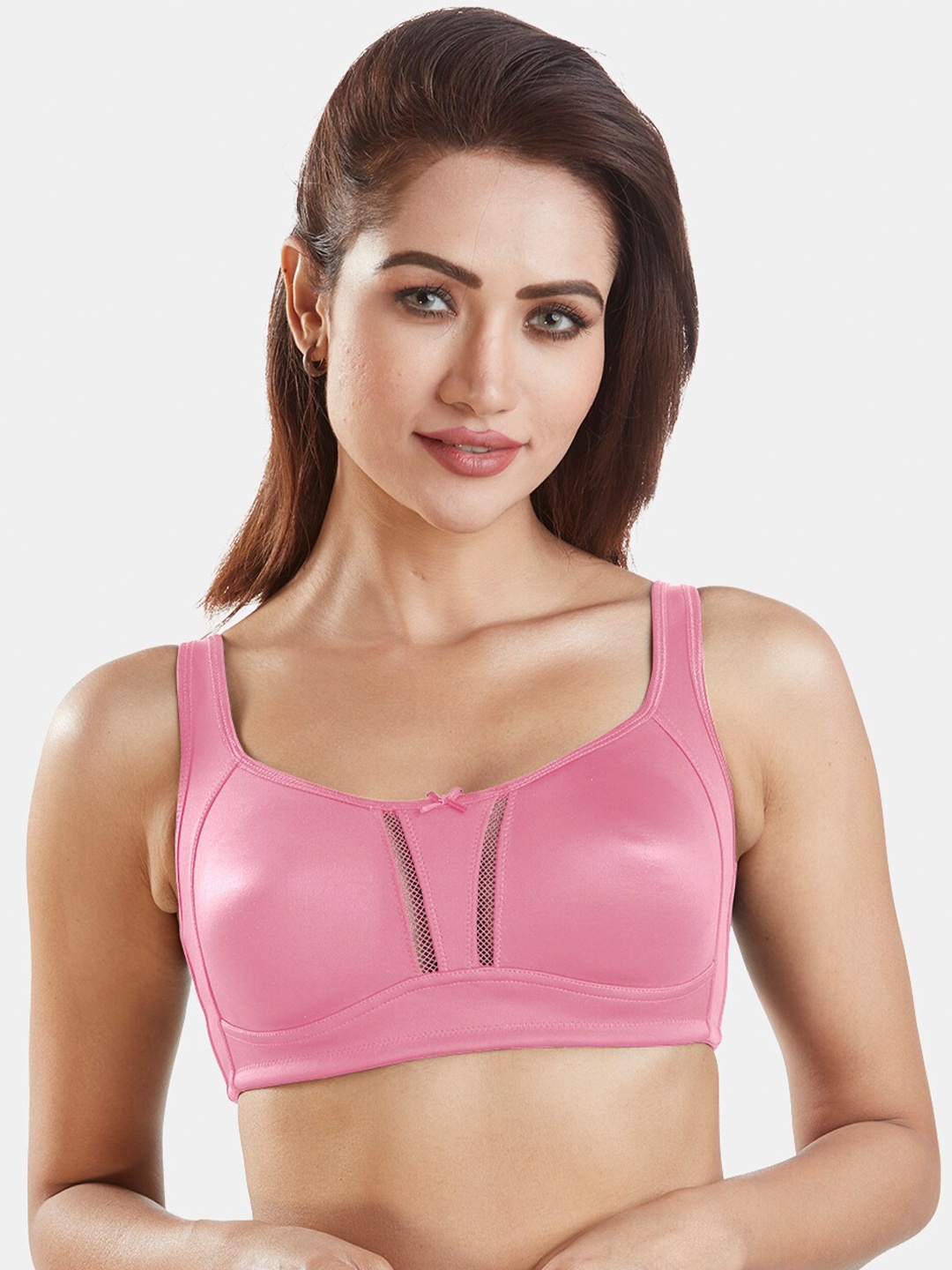 

Dazzle Pink Wirefree Non-Padded Bra