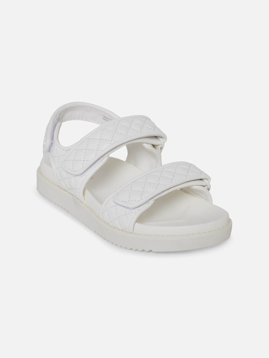 

ALDO Women White Printed Open Toe Flats with Bows