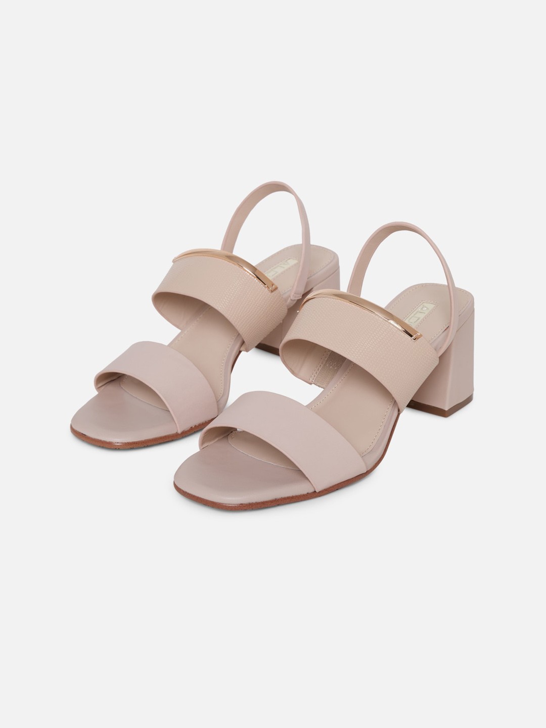 

ALDO Women Rose Leather Party Block Heels