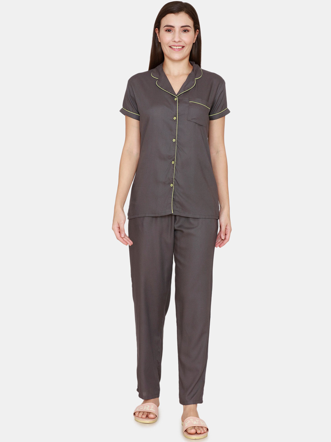 

Coucou by Zivame Women Blue Night suit
