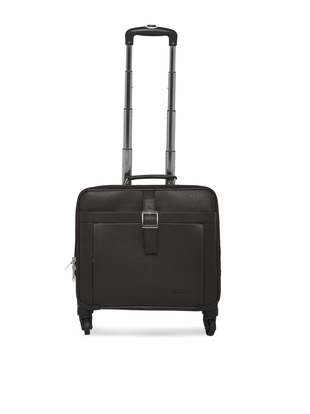 

MBOSS Unisex Brown Laptop Trolley Bag