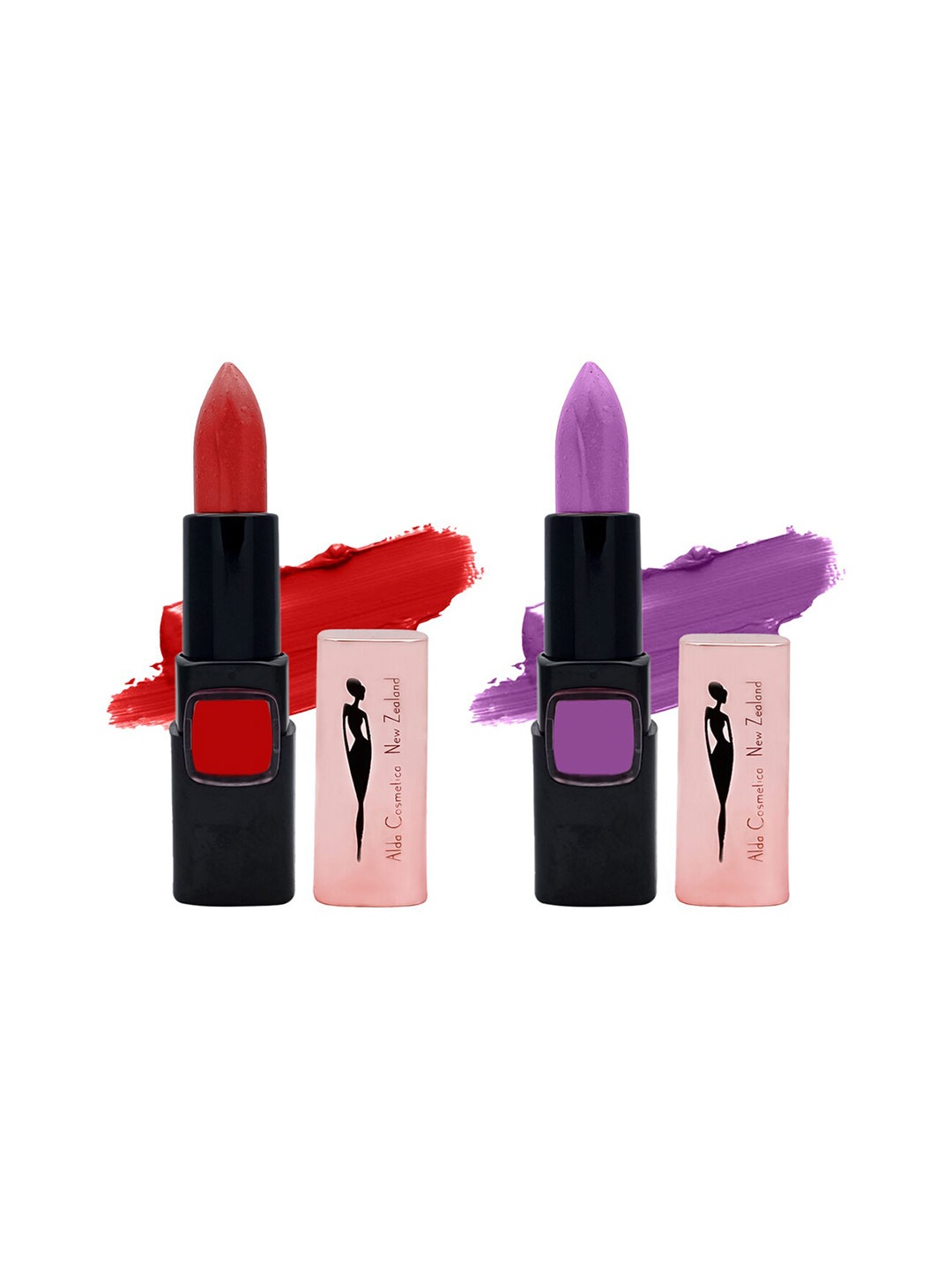 

Pretty Woman Set of 2 Long Lasting Color Rush Matte Lipsticks 4.2 g Each - L03 & L21, Red