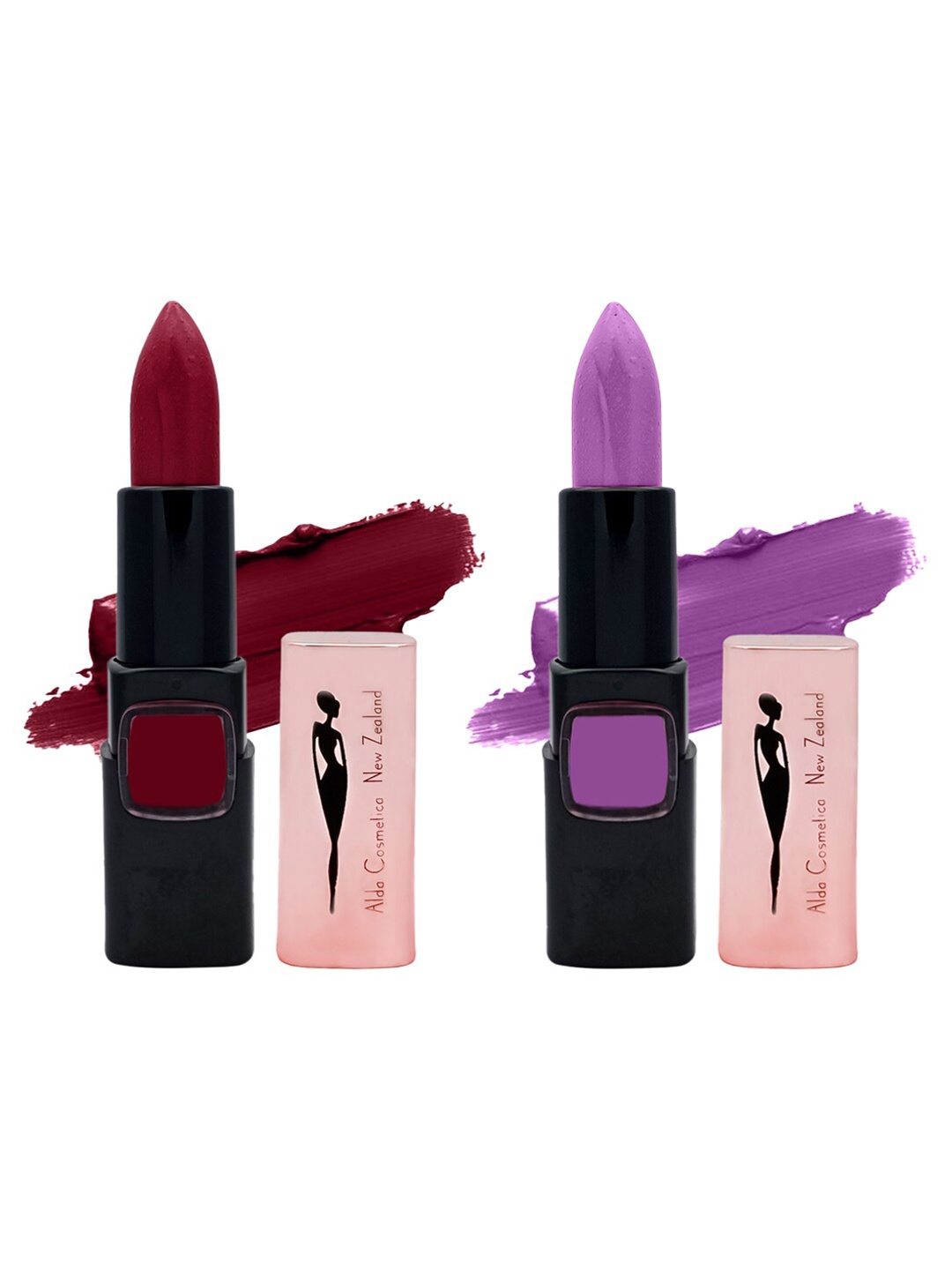 

Pretty Woman Set of 2 Long Lasting Color Rush Matte Lipsticks 4.2 g Each - L03 & L23, Maroon