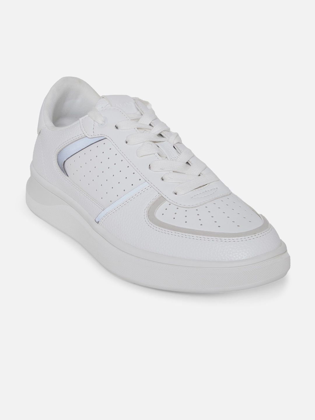 

ALDO Men White Perforations Sneakers