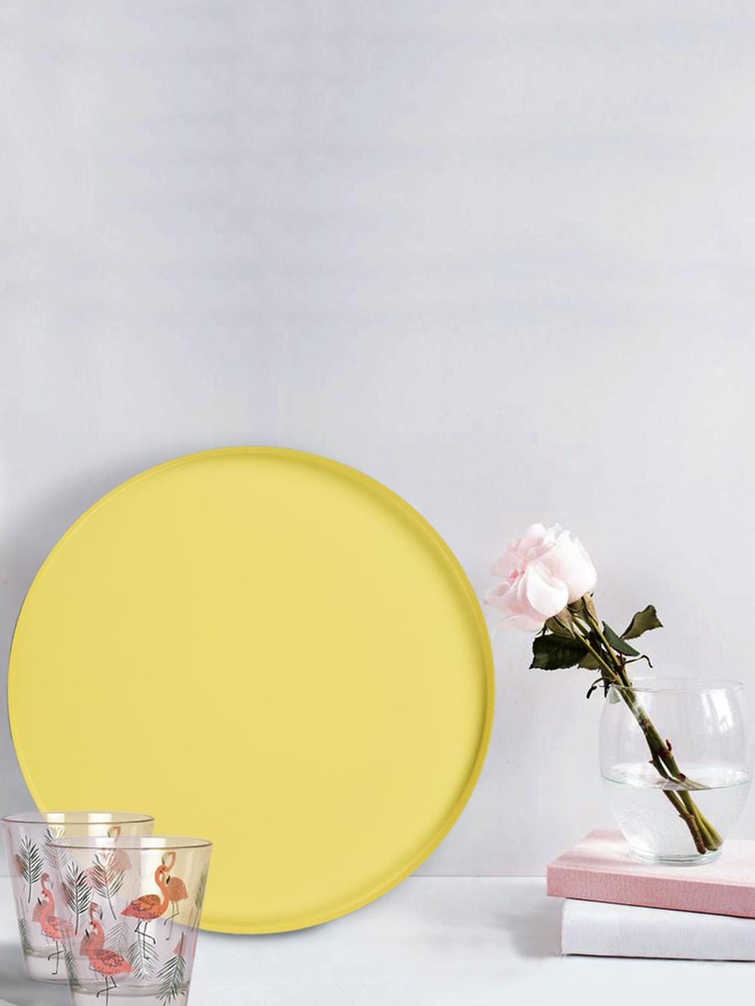 

THE ARTMENT Yellow Serving Tray