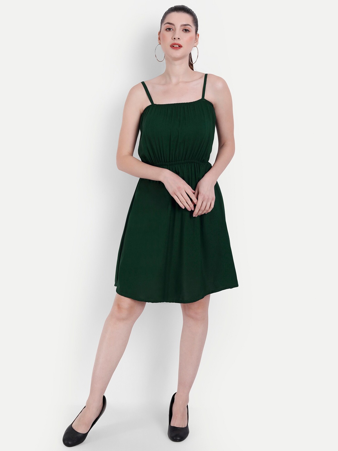 

Globon Impex Green Dress