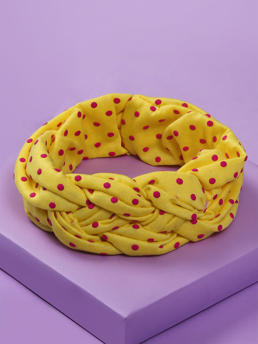 

Arendelle Girls Yellow & Red Twisted Hairband