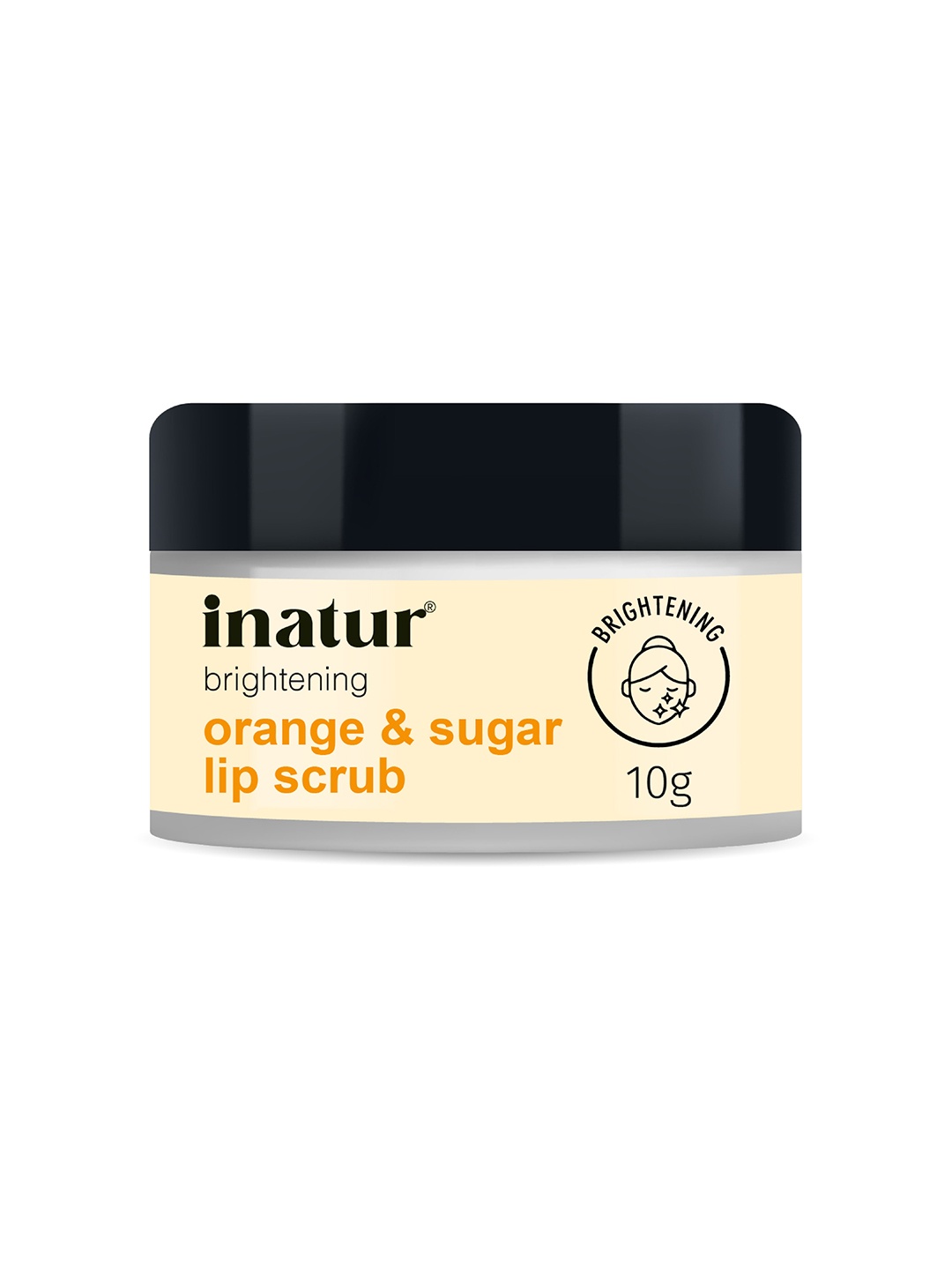 

Inatur Orange Oil & Sugar Lip Scrub 10 g, White
