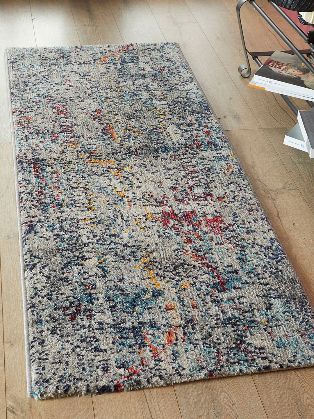

OBSESSIONS Multicoloured Polypropylene Abstract Runner, Multi